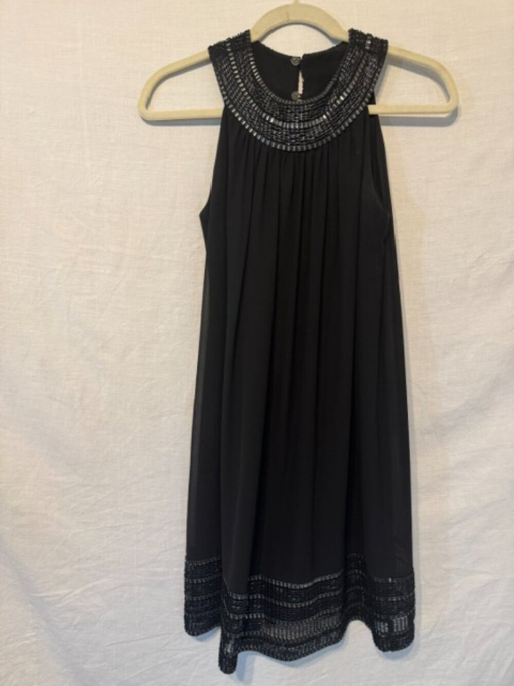 Woman's short black dress. Size small